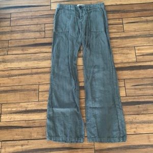 Joie Green Linen Pant